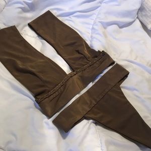 Dark brown two piece bikini